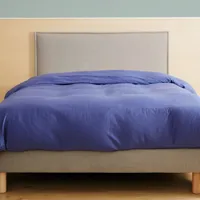 tediber - tête de lit grise - design sobre et élégant -  livrée assemblée gratuitement - marque française - 100 nuits d'essai